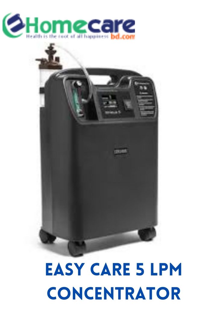 Easy care oxygen concentrator